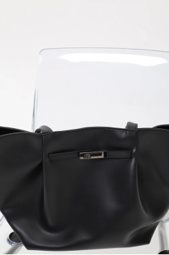 Сумка жіноча велика МК чорний (13304) - фото 5