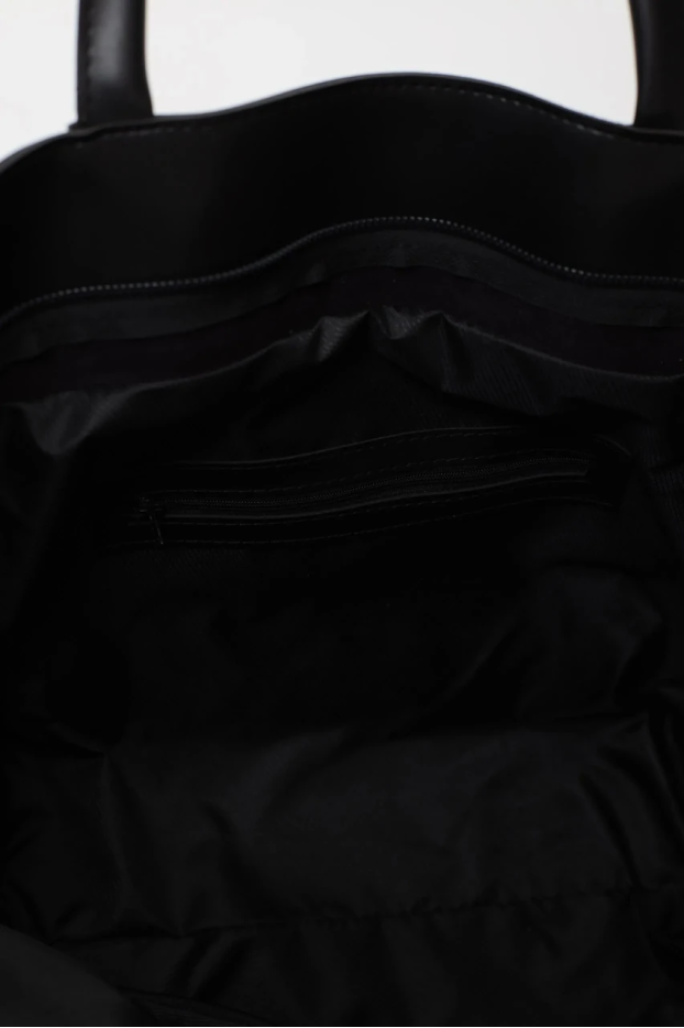 Сумка жіноча велика МК чорний (13304) - фото 10