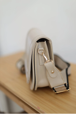 Сумка жіноча маленька бежева (1399/24) - фото 2