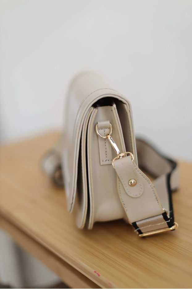 Сумка жіноча маленька бежева (1399/24) - фото 2