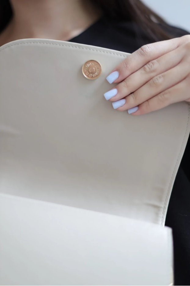 Сумка жіноча маленька бежева (1399/24) - фото 8