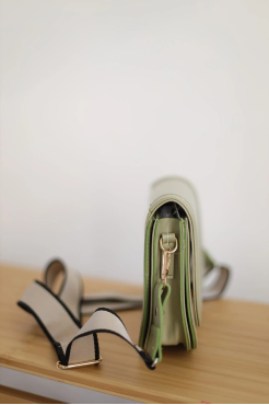 Сумка жіноча маленька м'ята (1399/24) - фото 2