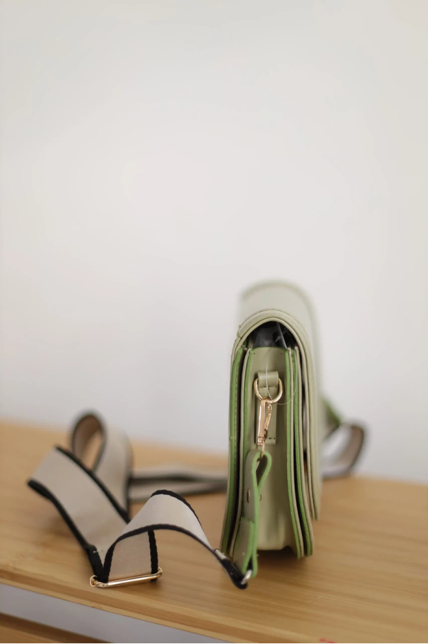 Сумка жіноча маленька м'ята (1399/24) - фото 2