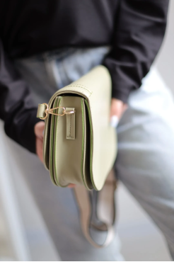 Сумка жіноча маленька м'ята (1399/24) - фото 4