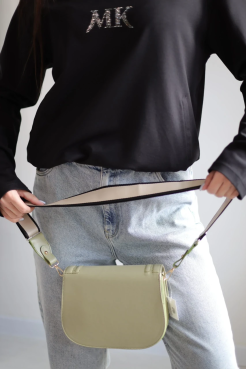 Сумка жіноча маленька м'ята (1399/24) - фото 5