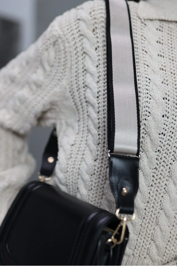 Сумка жіноча маленька чорна (1399/24) - фото 6