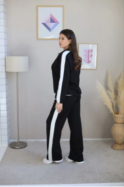 Костюм брючний МК 50-52 чорний (2122M) - фото 2
