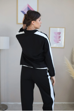 Костюм брючний МК 50-52 чорний (2122M) - фото 4