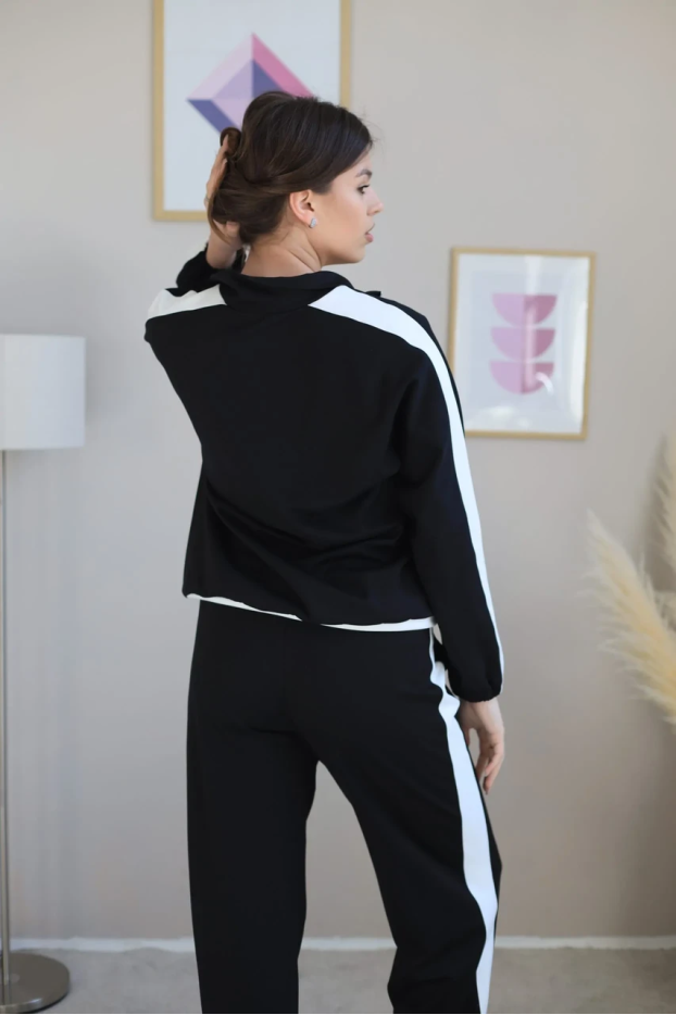 Костюм брючний МК 50-52 чорний (2122M) - фото 4