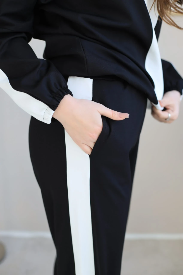 Костюм брючний МК 50-52 чорний (2122M) - фото 7