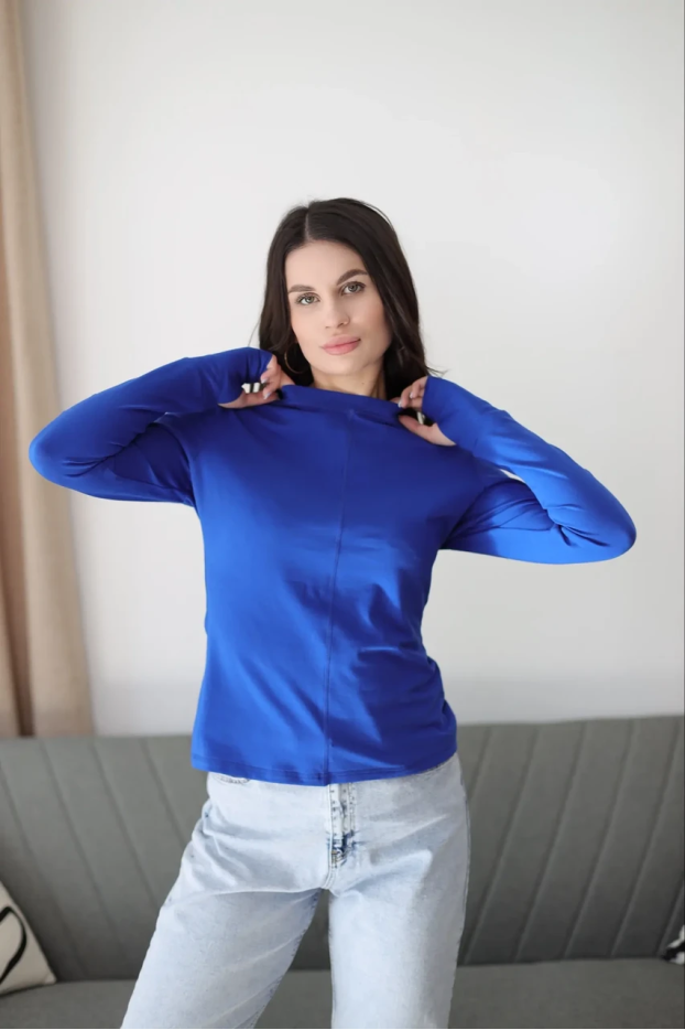 Лонгслів МК з одним рядком 44-46 електрик (1133S) - фото 1