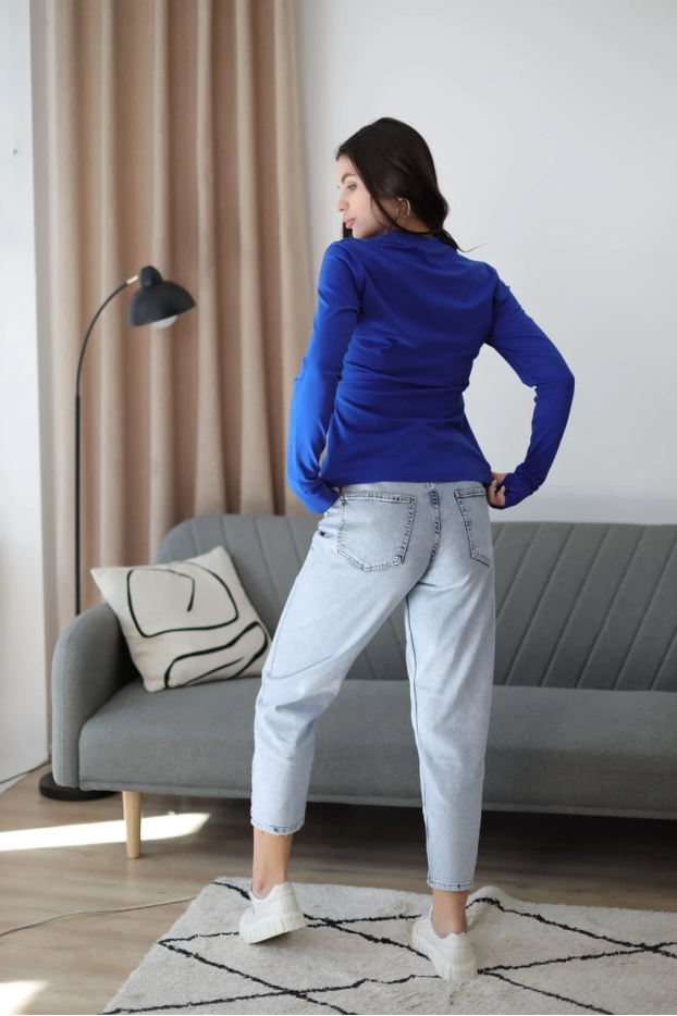 Лонгслів МК з одним рядком 44-46 електрик (1133S) - фото 9