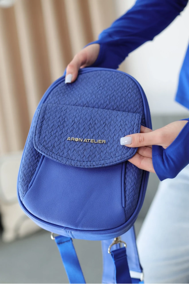 Рюкзак Aron маленький електрик (0002) - фото 6