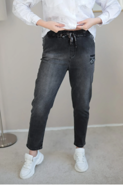 Джинси жіночі батальні 48 графіт (0618/48) - фото 1