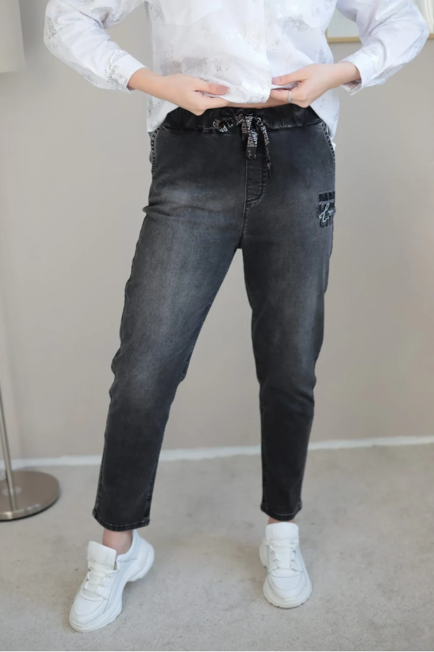 Джинси жіночі батальні 48 графіт (0618/48) - фото 1