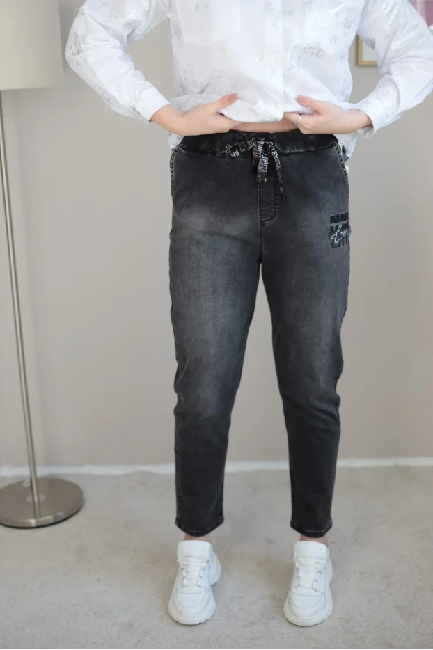 Джинси жіночі батальні 42 графіт (0618/42) - фото 1