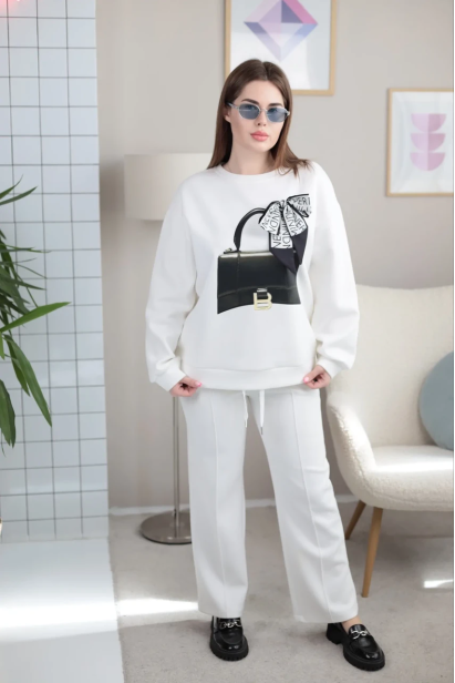 Костюм Bag 50-52 молочний (8367L)