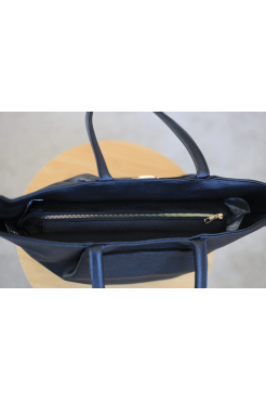 Сумка Тюльпан велика чорна (7301) - фото 5