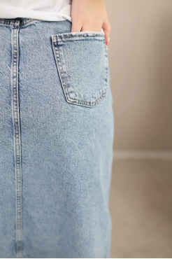 Спідниця Str 50 блакитна батал (12000XL) - фото 4