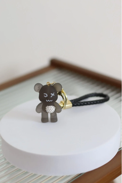Брелок Ведмідь графіт (390/130)