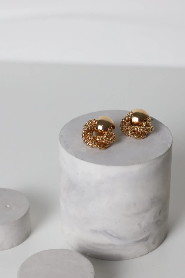 Сережки ланцюжки у золотому кольорі (749lz) - фото 1