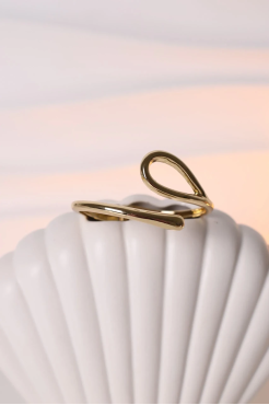 Браслет крапля у золотому кольорі (949) - фото 1