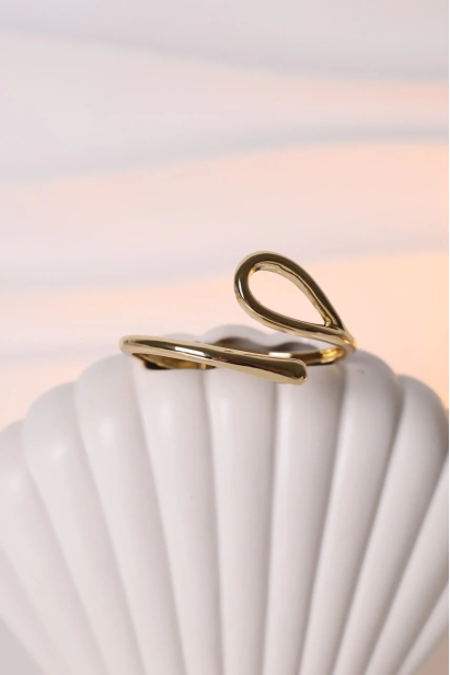 Браслет крапля у золотому кольорі (949)