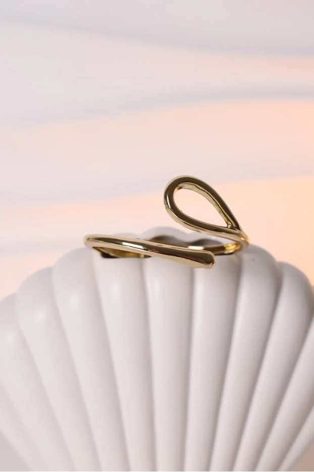 Браслет крапля у золотому кольорі (949) - фото 1