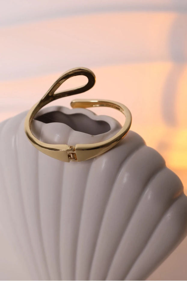 Браслет крапля у золотому кольорі (949) - фото 2