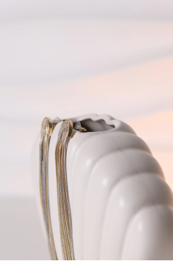 Сережки довгі у золотому кольорі (849/25) - фото 2