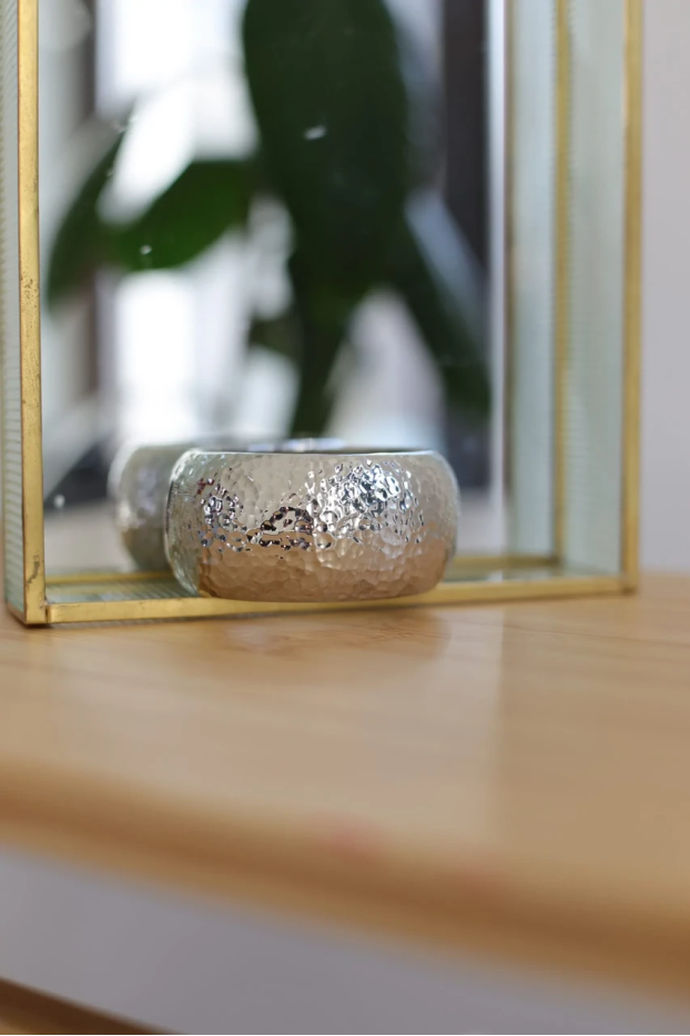 Браслет широкий у срібному кольорі (950/15) - фото 7