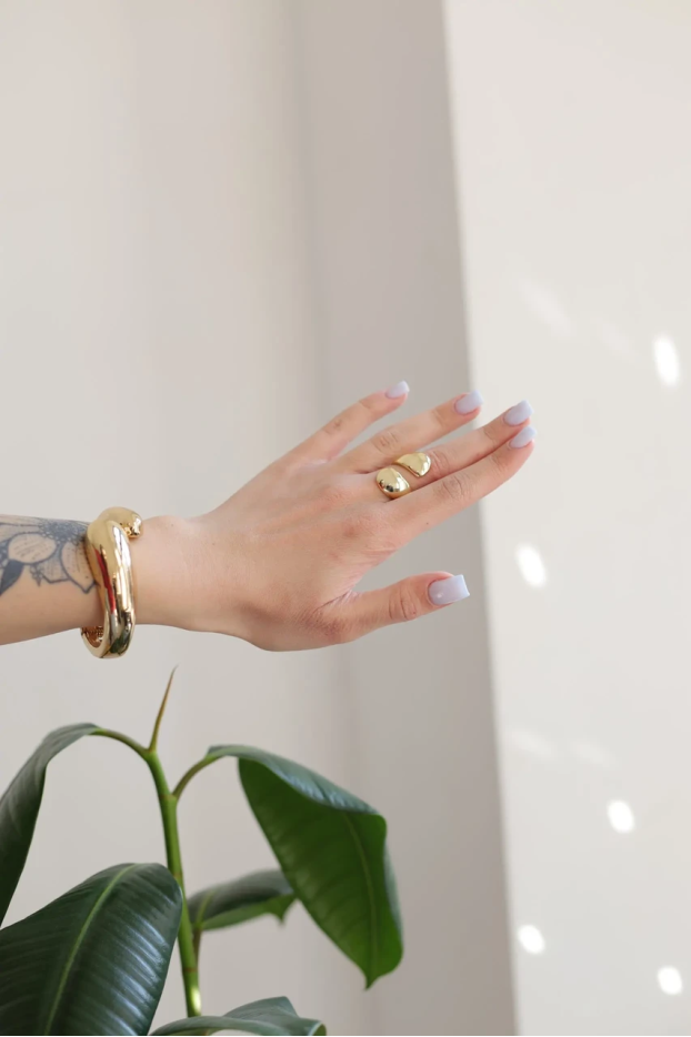 Каблучка у золотому кольорі (649/252) - фото 2