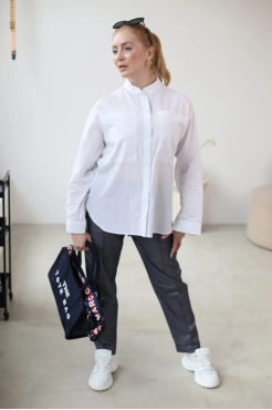 Сорочка батист 54-56 біла (333L) - фото 1