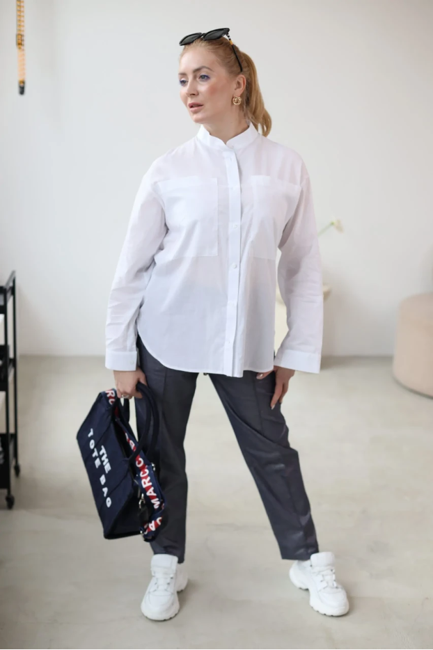 Сорочка батист 54-56 біла (333L) - фото 1