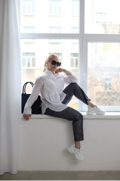 Сорочка батист 54-56 біла (333L) - фото 7