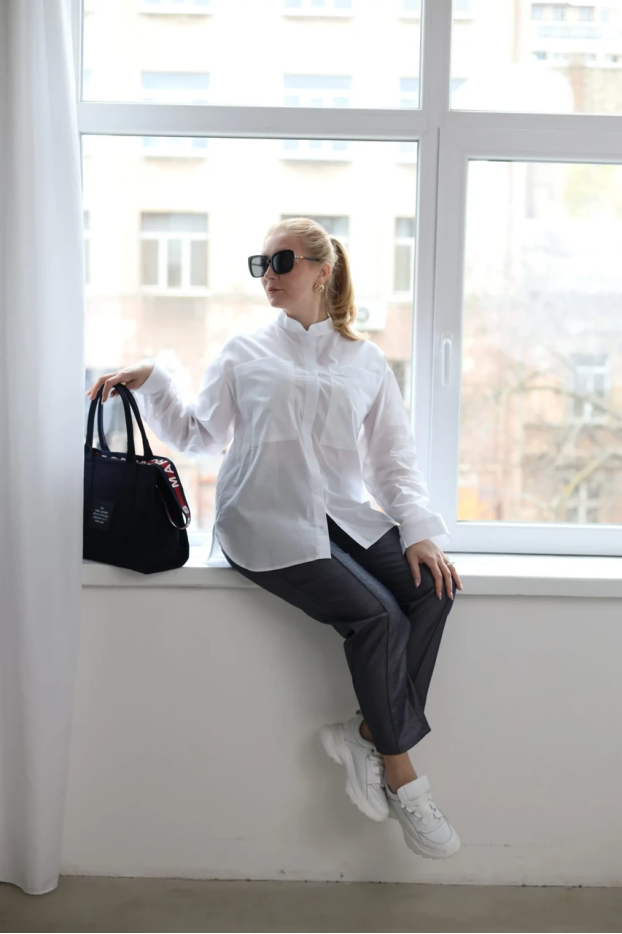 Сорочка батист 52-54 біла (333M) - фото 5