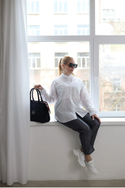 Сорочка батист 50-52 біла (333S) - фото 6