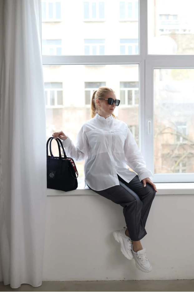 Сорочка батист 50-52 біла (333S) - фото 6