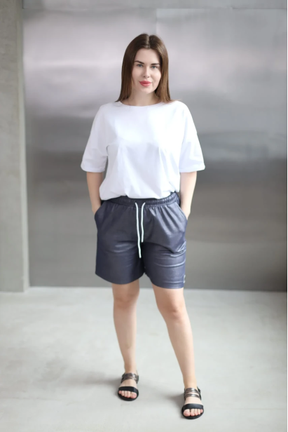 Шорти МК джинсові 48-50 сині (1112bМ)