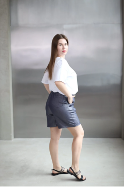 Шорти МК джинсові 48-50 сині (1112bМ) - фото 2