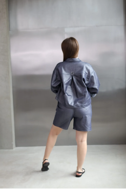 Шорти МК джинсові 46-48 сині (1112bS) - фото 9