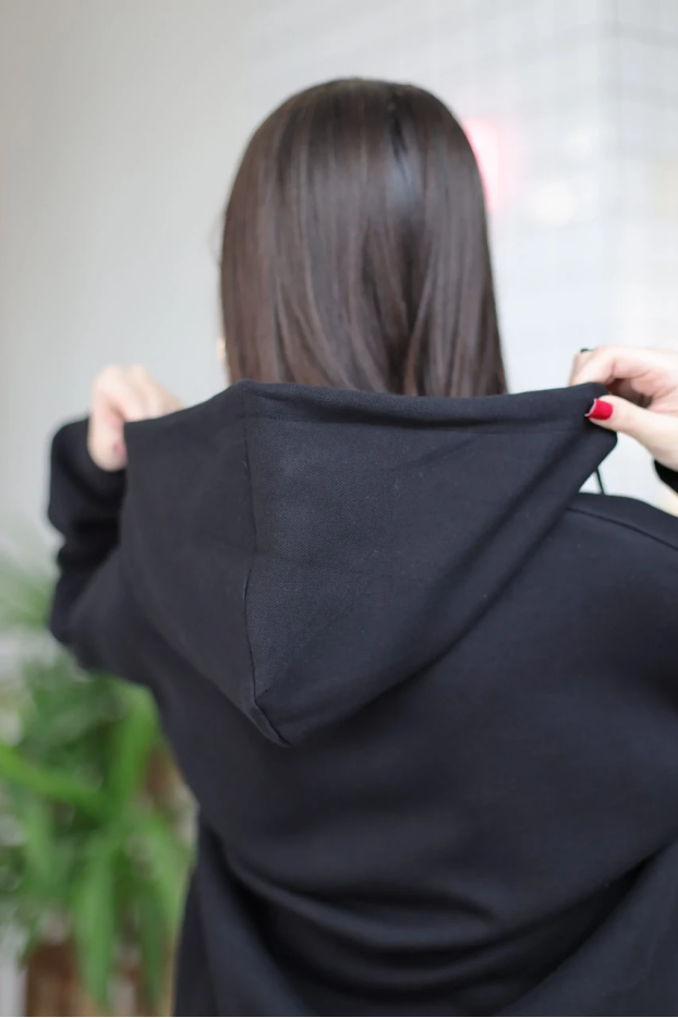 Костюм на блискавці 46-54 чорний (038Sb) - фото 5