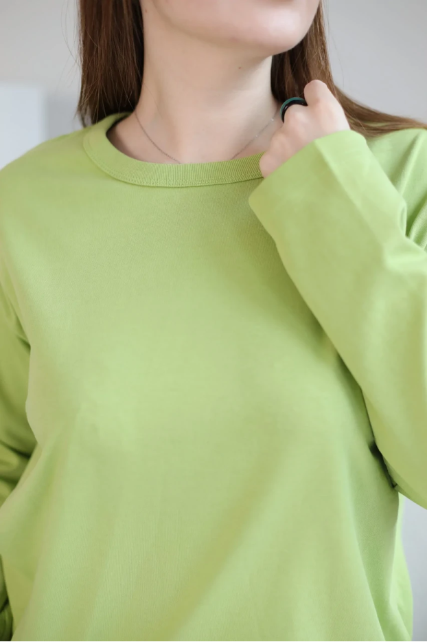 Лонгслів жіночий 52-54 салатовий (470М) - фото 3