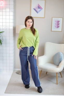 Лонгслів жіночий 46-50 салатовий (470ХS) - фото 7